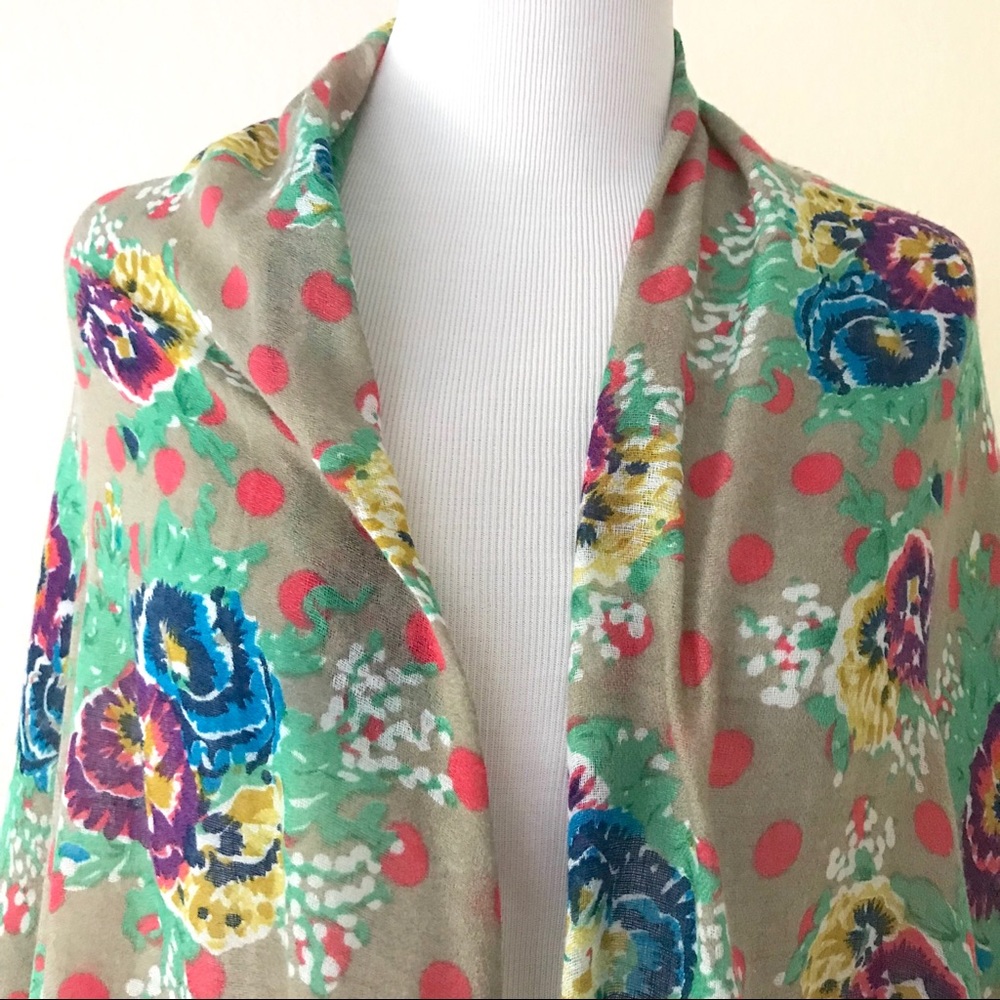 PacSun Women’s Floral Scarf - Picture 4 of 6